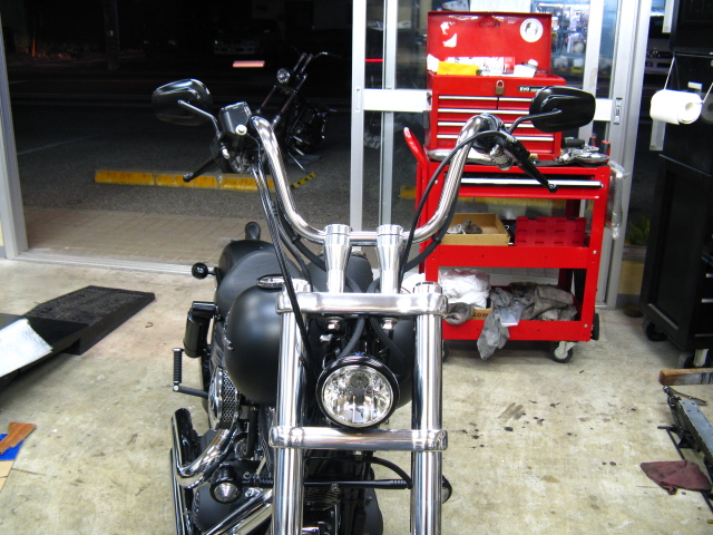 2006年式FXDB 10インチZバー交換 ￥11,000(参考価格