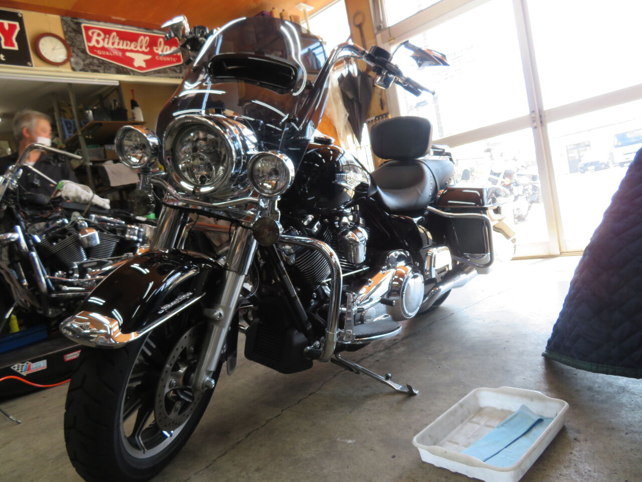 FLHR ホイール交換 : custom factory noys blog