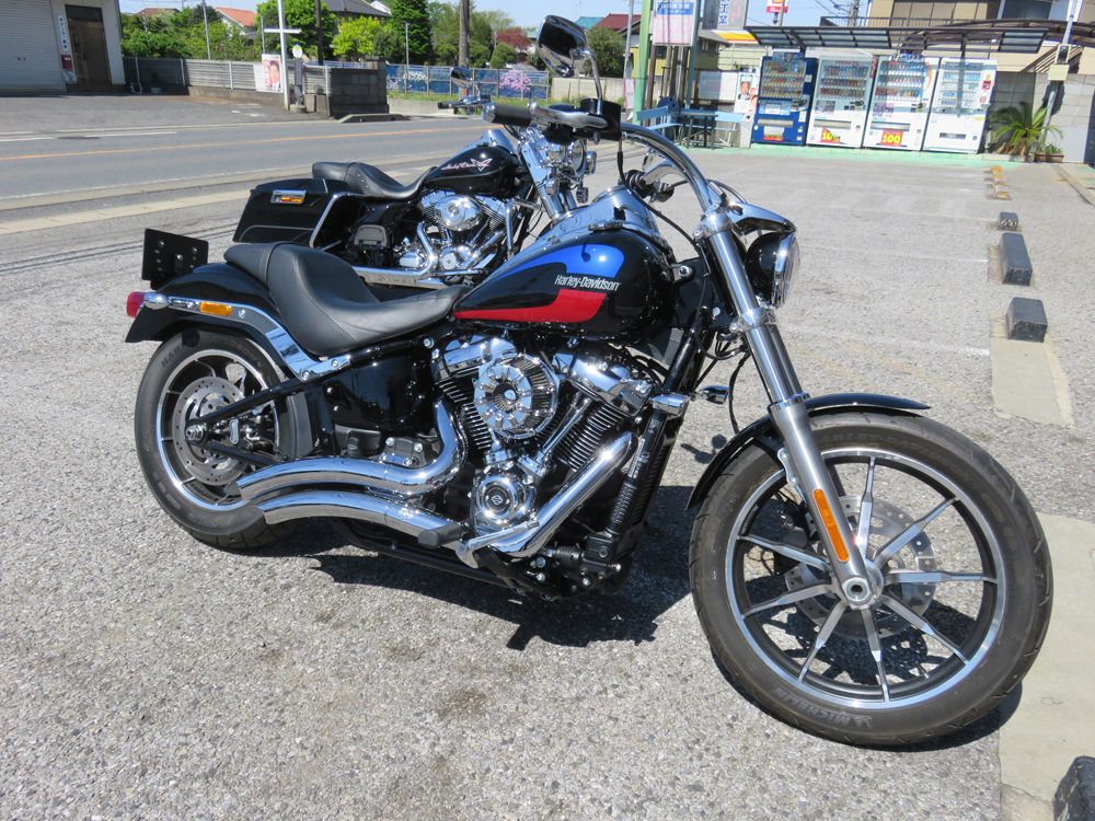 2018年式FXLR M8ローライダーのハンドル交換など！！ : HarleyDavidson
