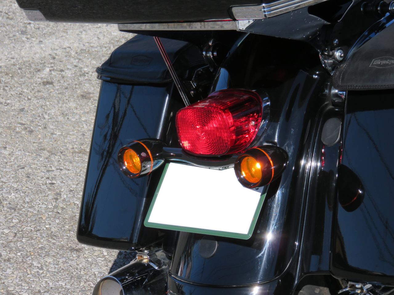 2009年式FLHX ハンドルと前後ウインカー交換！！ : HarleyDavidson