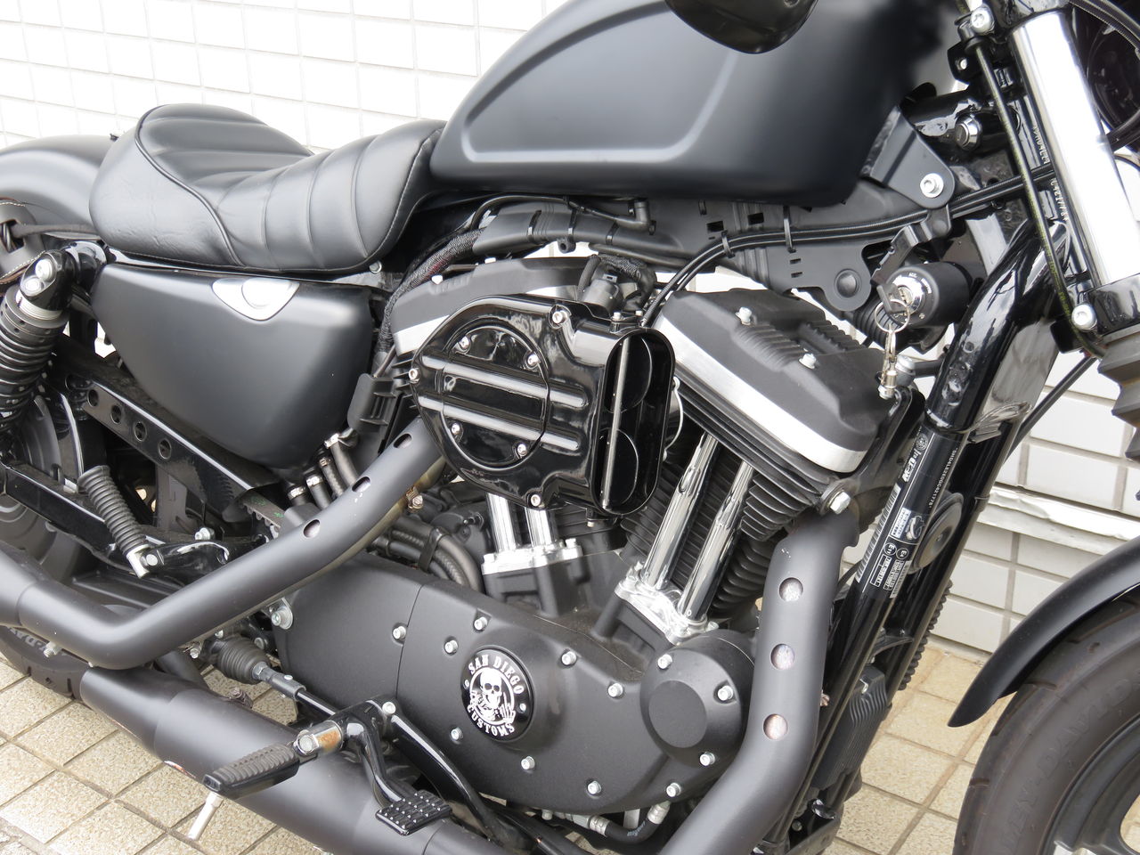 2016年式 XL883N ガスタンク交換！！ : HarleyDavidsonパーツ 