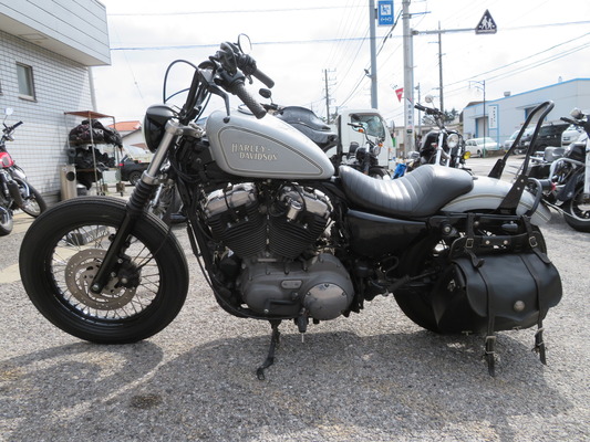 2008年式 XL1200N リアタイヤ交換 : HarleyDavidsonパーツ 