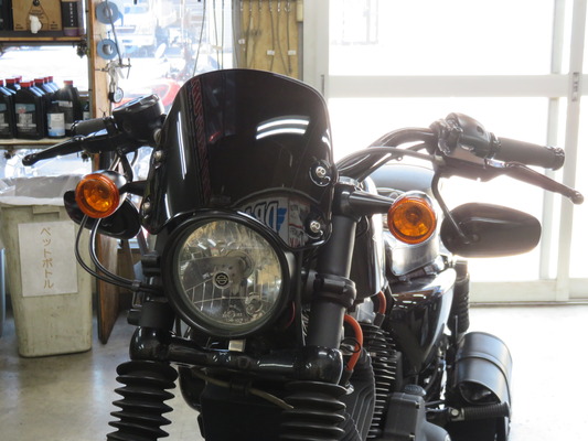 2013年式XL1200X 前後ウインカー交換 : HarleyDavidsonパーツ