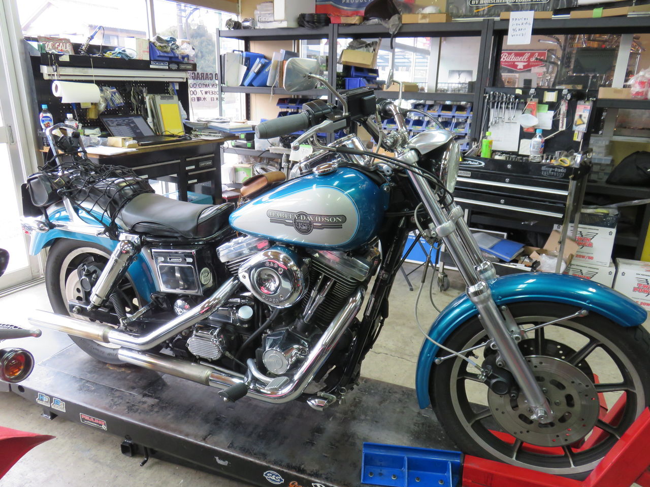 1995年式FXDLにDYNA2000i取り付け☆ : HarleyDavidsonパーツ