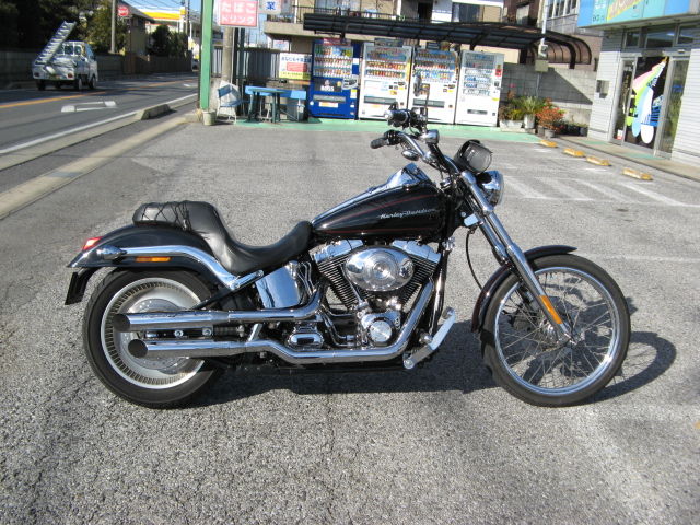 2002年式FXSTDI ソフテイルデュースのリアローダウン