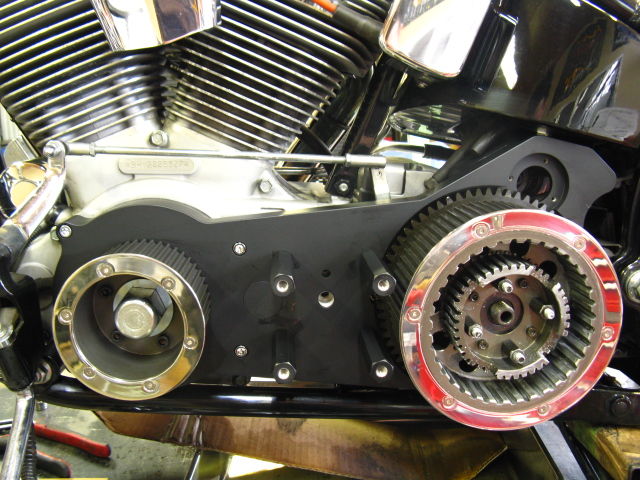 ついに】2001年式FXST オープンプライマリー化！vol.2【ブラック