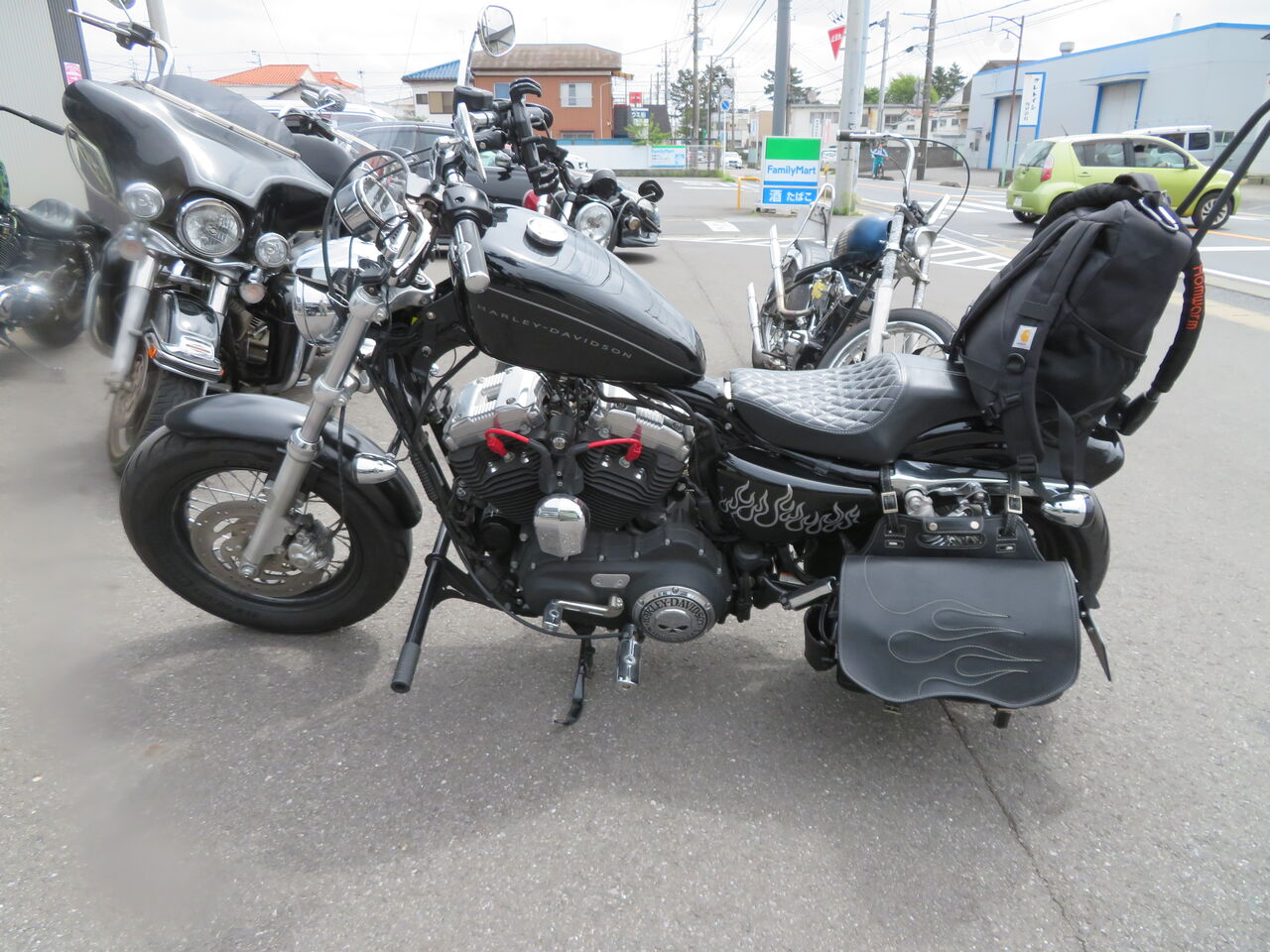 ☆2012年式XL1200CB☆日帰りロングフォーク化OK！☆ : HarleyDavidson 