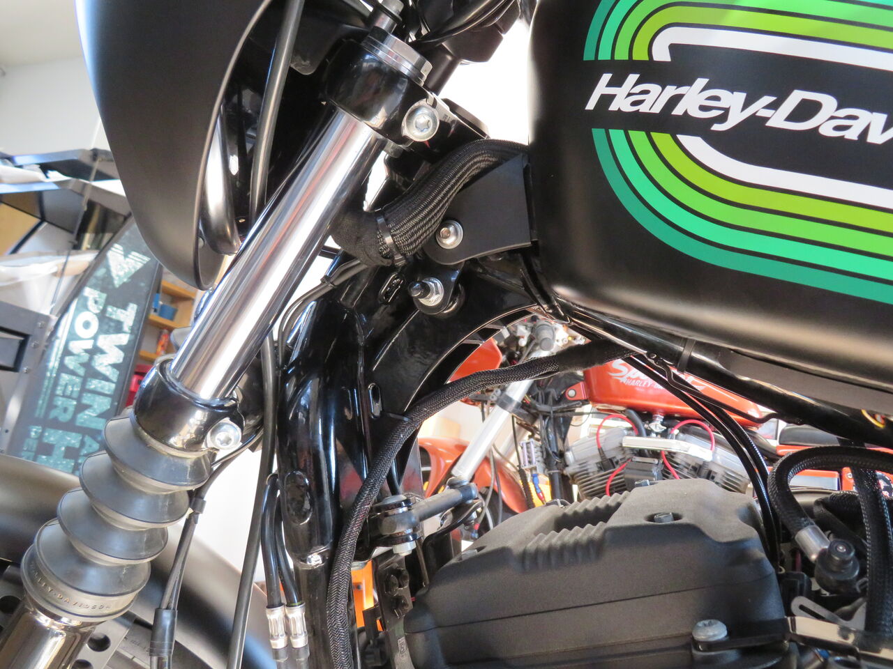 ハーレー　スポーツスター　2021年　xl1200ns ウインカーセット 2021年式XL1200NS ウインカーを小っちゃく！？！？！ : HarleyDavidson