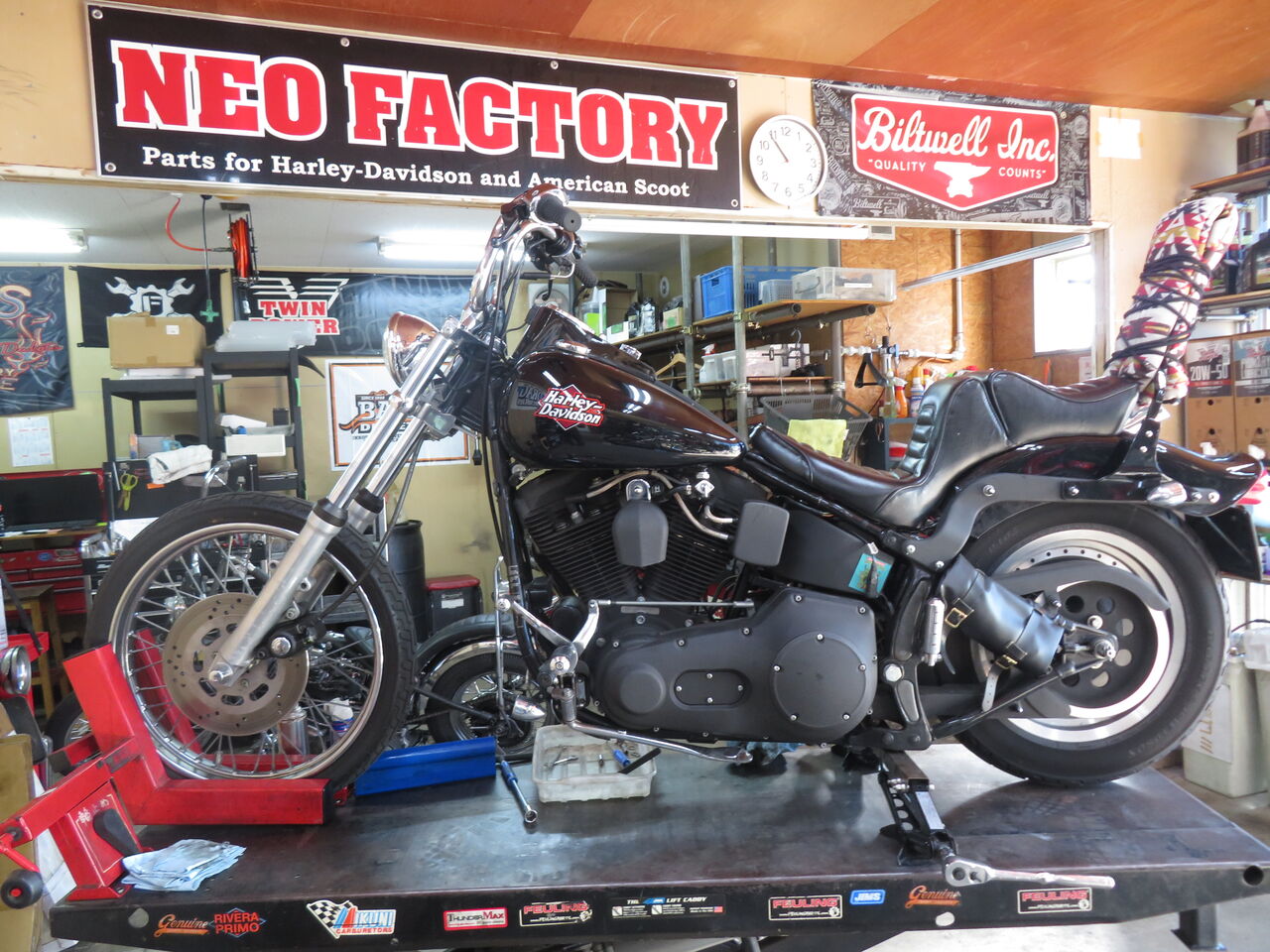 1999年式FXSTB HSR取付！！！ : HarleyDavidsonパーツディストリビュー 