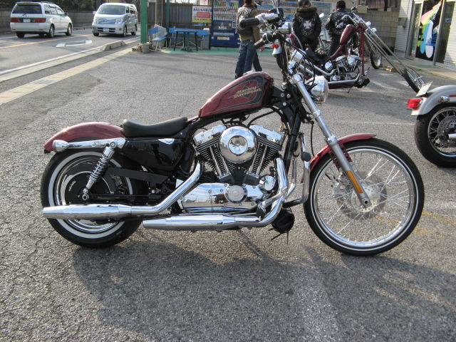 2013年式XL1200V スポーツスター・セブンティーツーのコイル移設