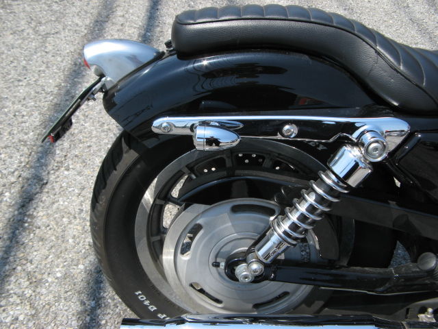 2007年式XL883L スポータスターの前後ウインカーを移設