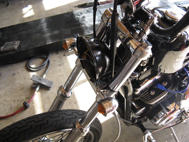 2002年式XL1200C ヘッドライト交換 ￥11,400(参考価格