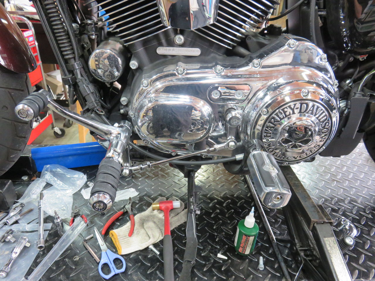 2018年式XL1200C フォアコン化！！ : HarleyDavidsonパーツ 