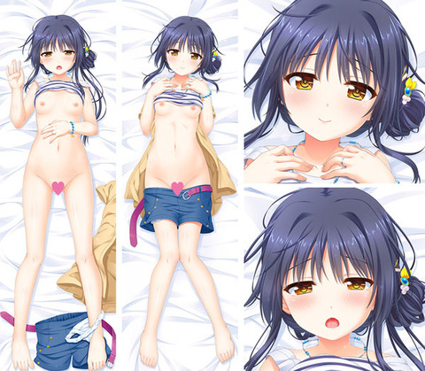 お兄ちゃん、キッスの準備はまだですか？ エッチの準備もまだですか？ 妹口あさひ（デート服） 抱き枕カバー