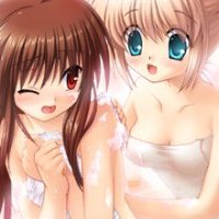 リトルバスターズ! 鈴&小毬お風呂ポスター