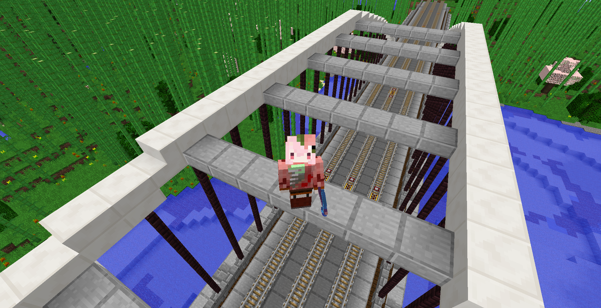 マイクラ日記 Part121 環境破壊とタイガの呪い ねぷちゅーんのマイクラ日記
