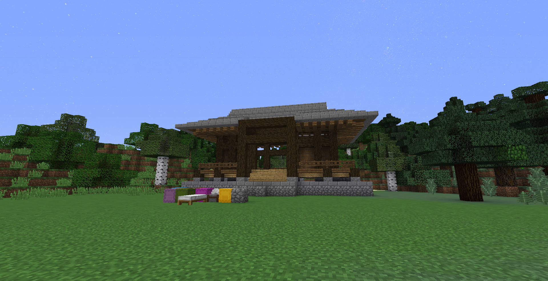マイクラ日記 Part148 神社を建てる 前編 ねぷちゅーんのマイクラ日記