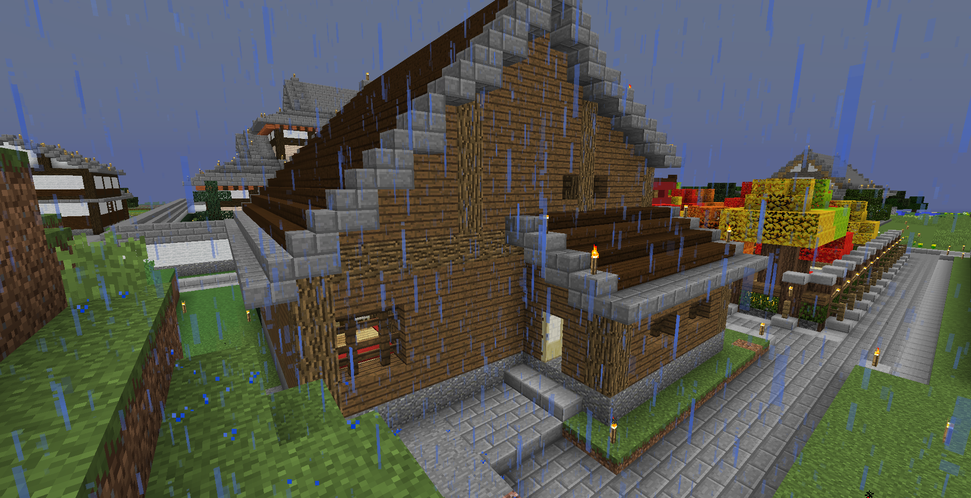 マイクラ日記 Part96 お洒落なカフェを作る 開店準備編 前編 ねぷちゅーんのマイクラ日記