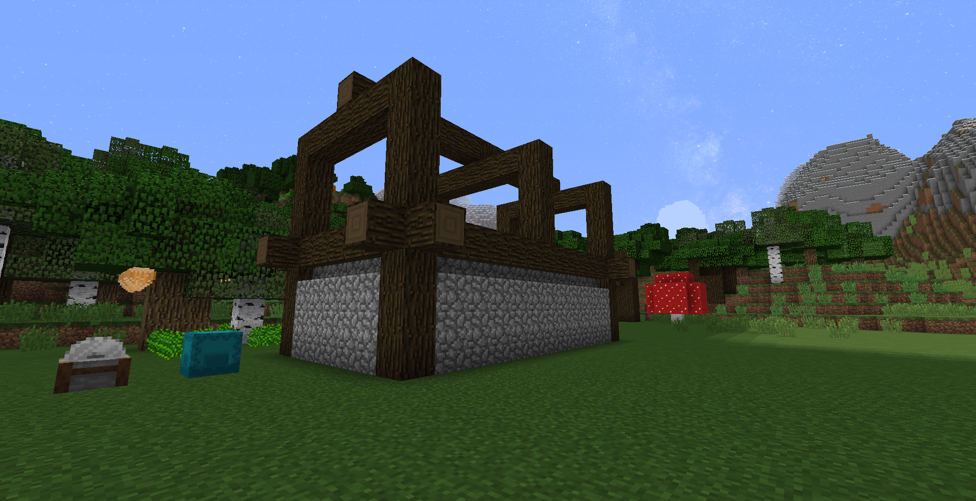 マイクラ日記 Part126 陽ノ原区に倉庫を作る ねぷちゅーんのマイクラ日記