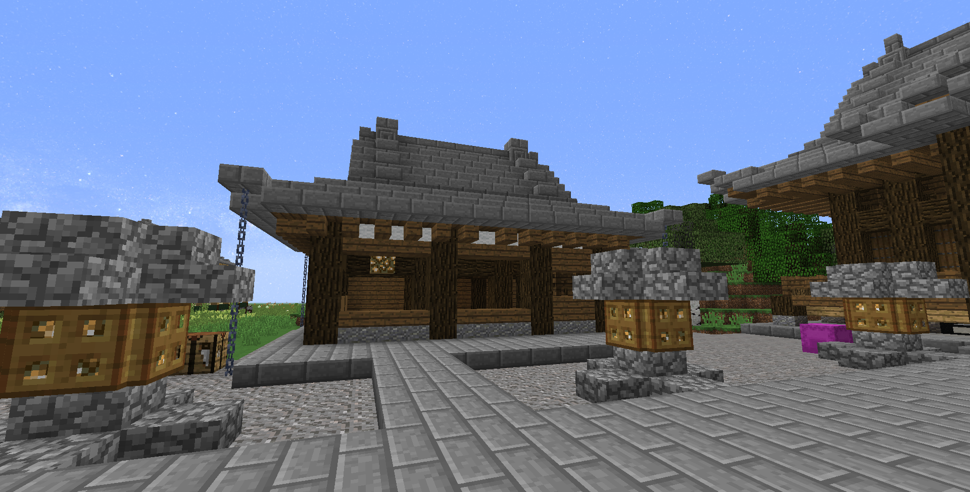 マイクラ日記 Part150 神社を建てる 後編 ねぷちゅーんのマイクラ日記