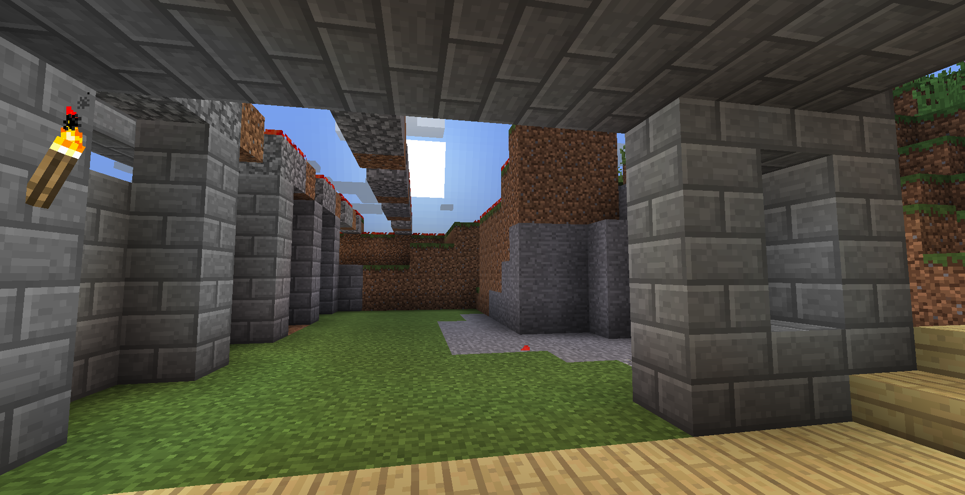 マイクラ日記 Part16 植林場を改造する 拠点の屋敷を作る ねぷちゅーんのマイクラ日記