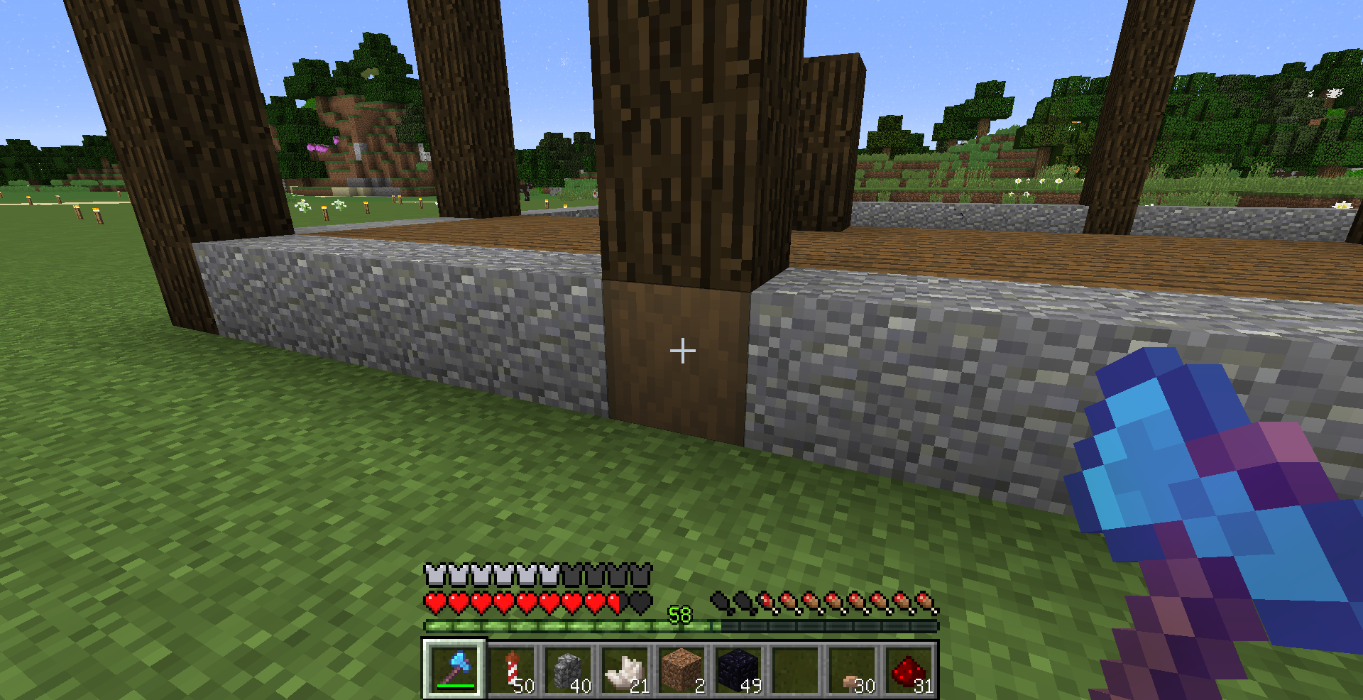 マイクラ日記 Part114 新要素 笑 で家を建てる 前編 ねぷちゅーんのマイクラ日記