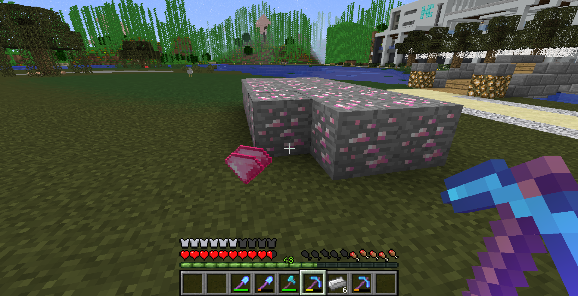 マイクラ日記 Part143 桜色のツールと大量の鉄 ねぷちゅーんのマイクラ日記