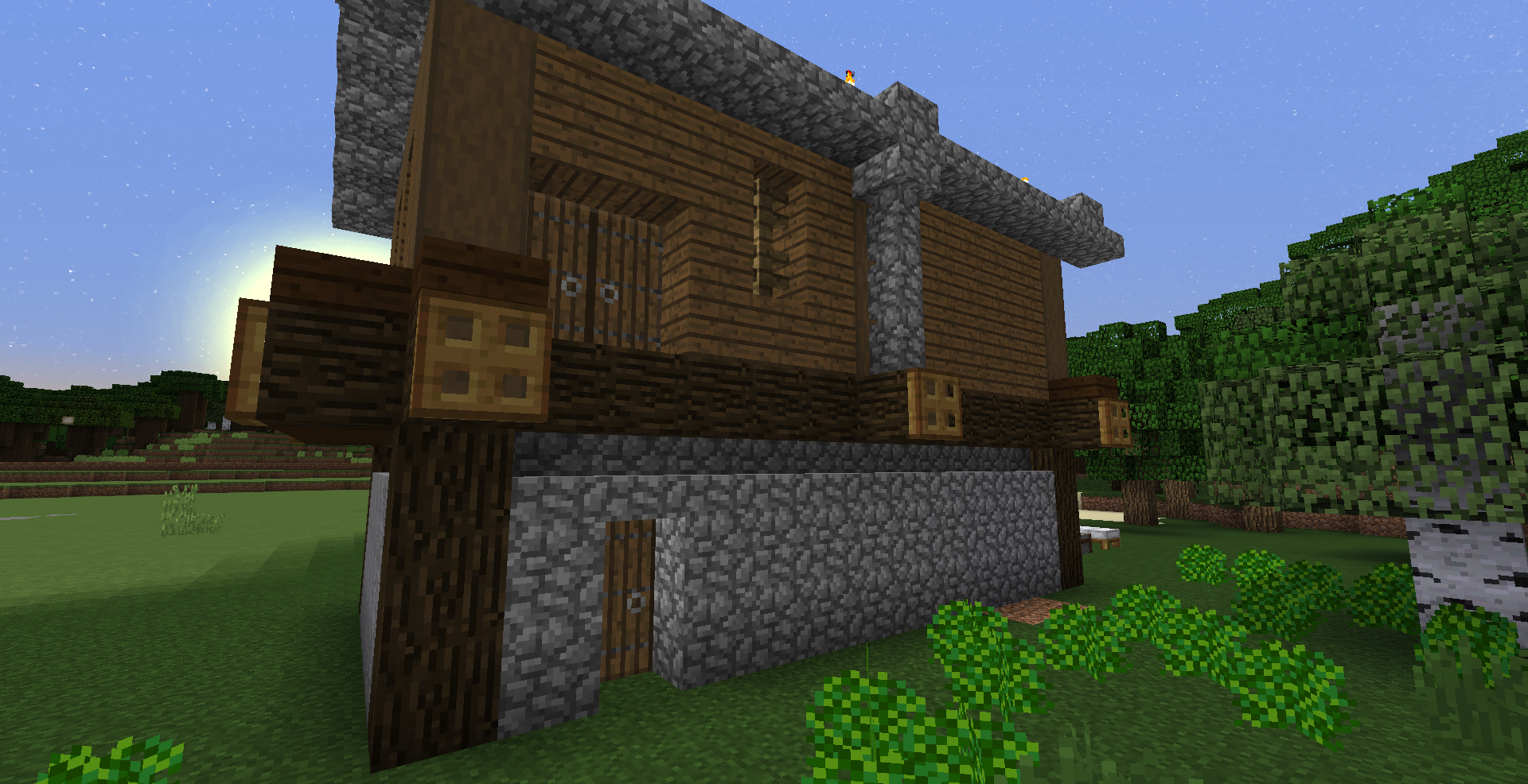 マイクラ日記 Part126 陽ノ原区に倉庫を作る ねぷちゅーんのマイクラ日記