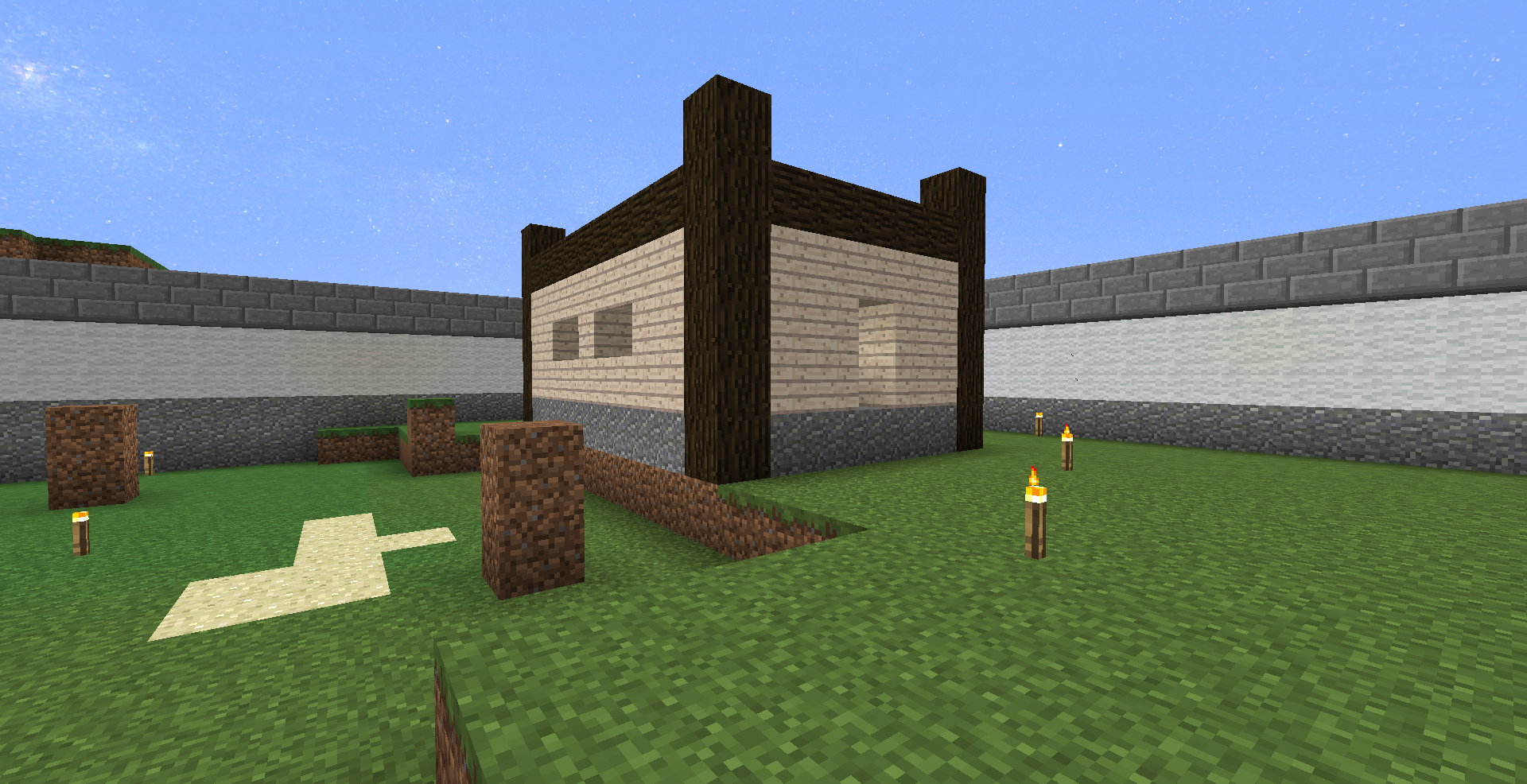 マイクラ日記 Part52 拠点の屋敷を作る ねぷちゅーん のマイクラ日記