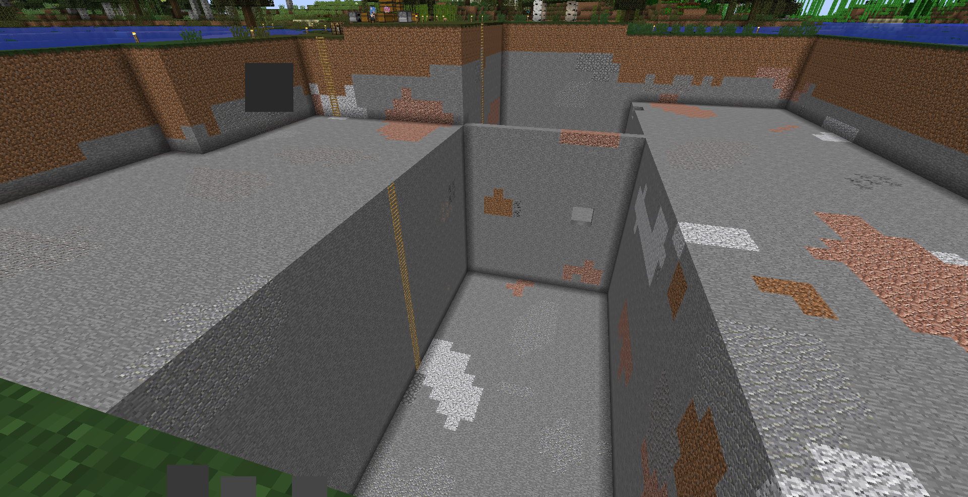 マイクラ日記 Part27 地下tt施設を作る ねぷちゅーんのマイクラ日記