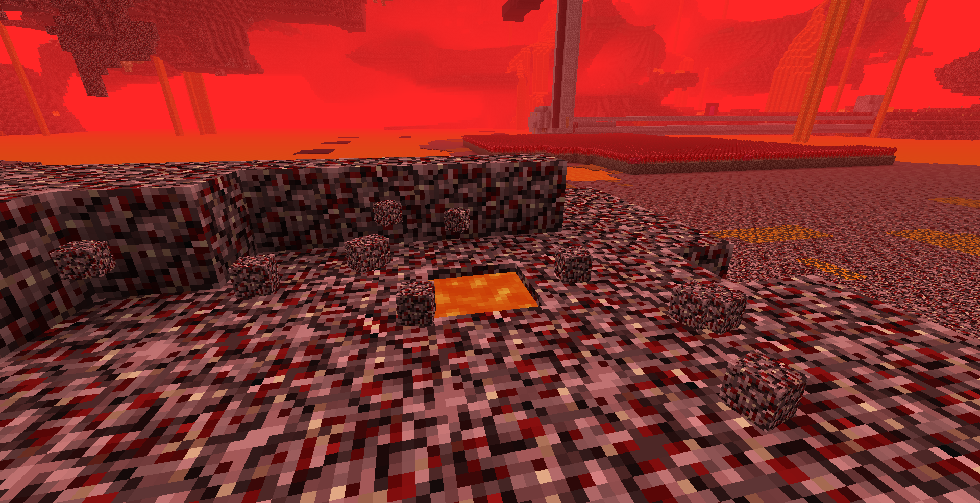 マイクラ日記 Part118 ネザートラップ作成記 整地編 ねぷちゅーんのマイクラ日記