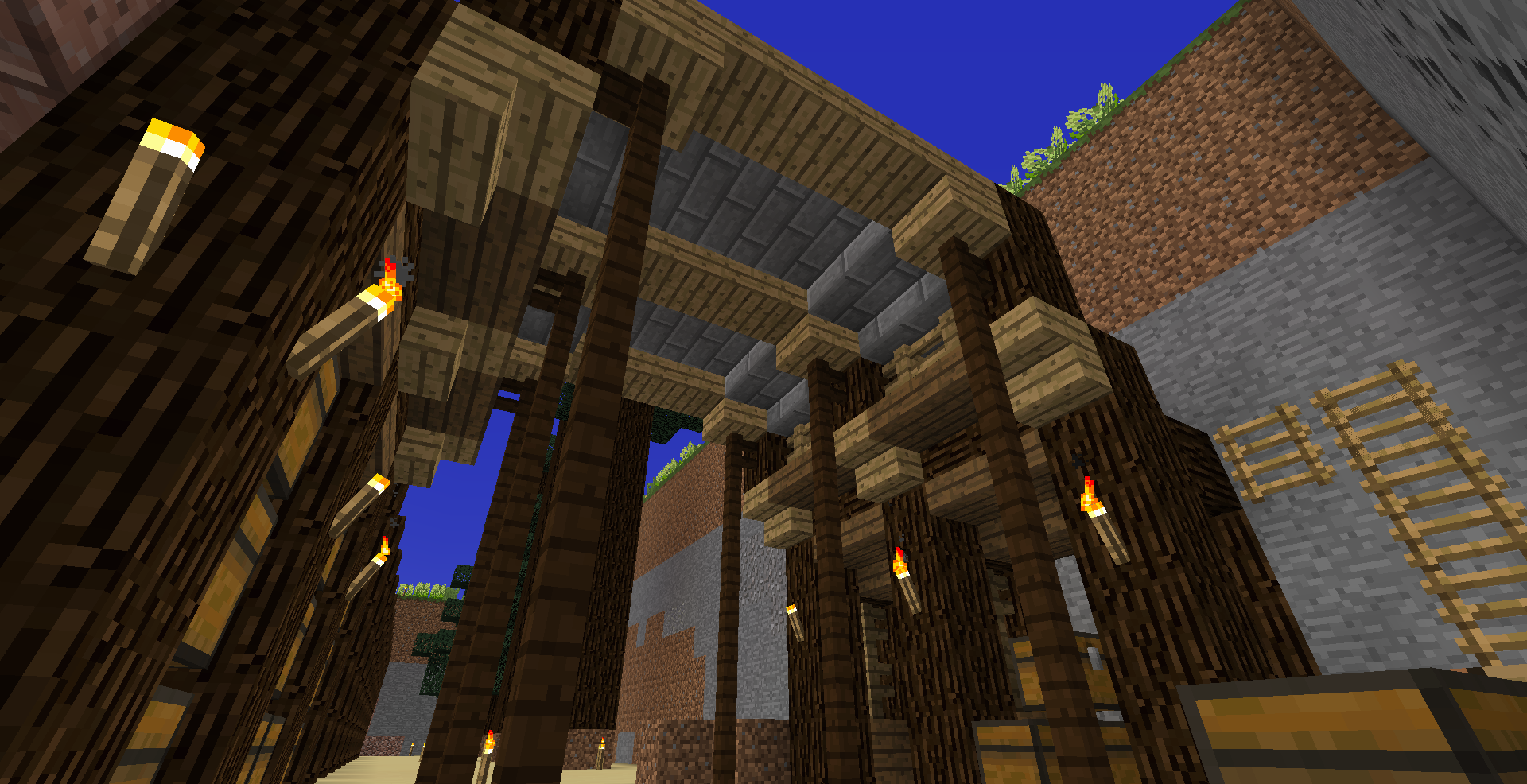 マイクラ日記 Part62 地下世界 創造ス 倉庫内装編 ねぷちゅーんのマイクラ日記