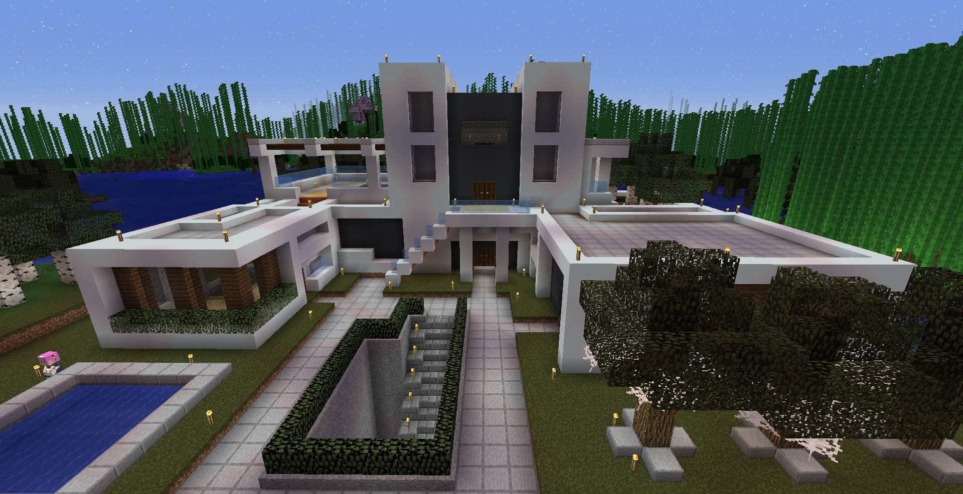 マイクラ日記 Part36 地下tt施設 Tt附属研究所 建物紹介 前編 ねぷちゅーんのマイクラ日記