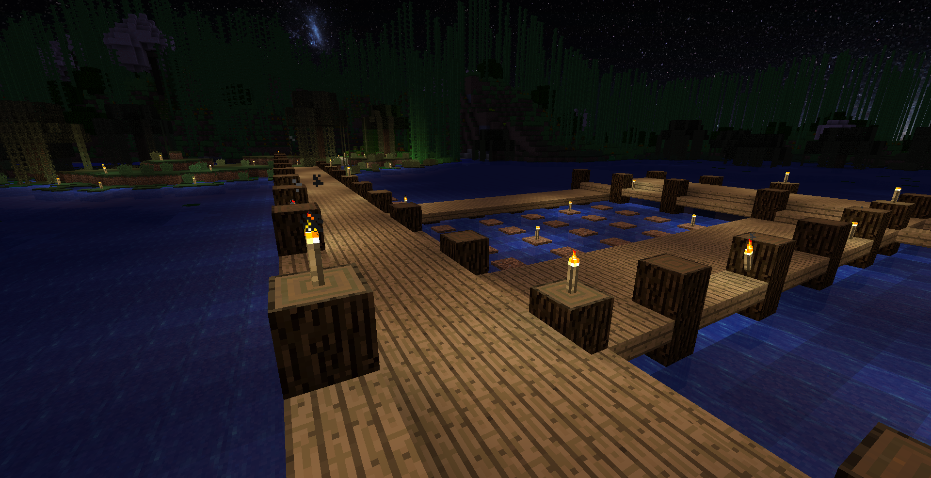 マイクラ日記 Part42 魚釣区に養殖場を作る ねぷちゅーんのマイクラ日記