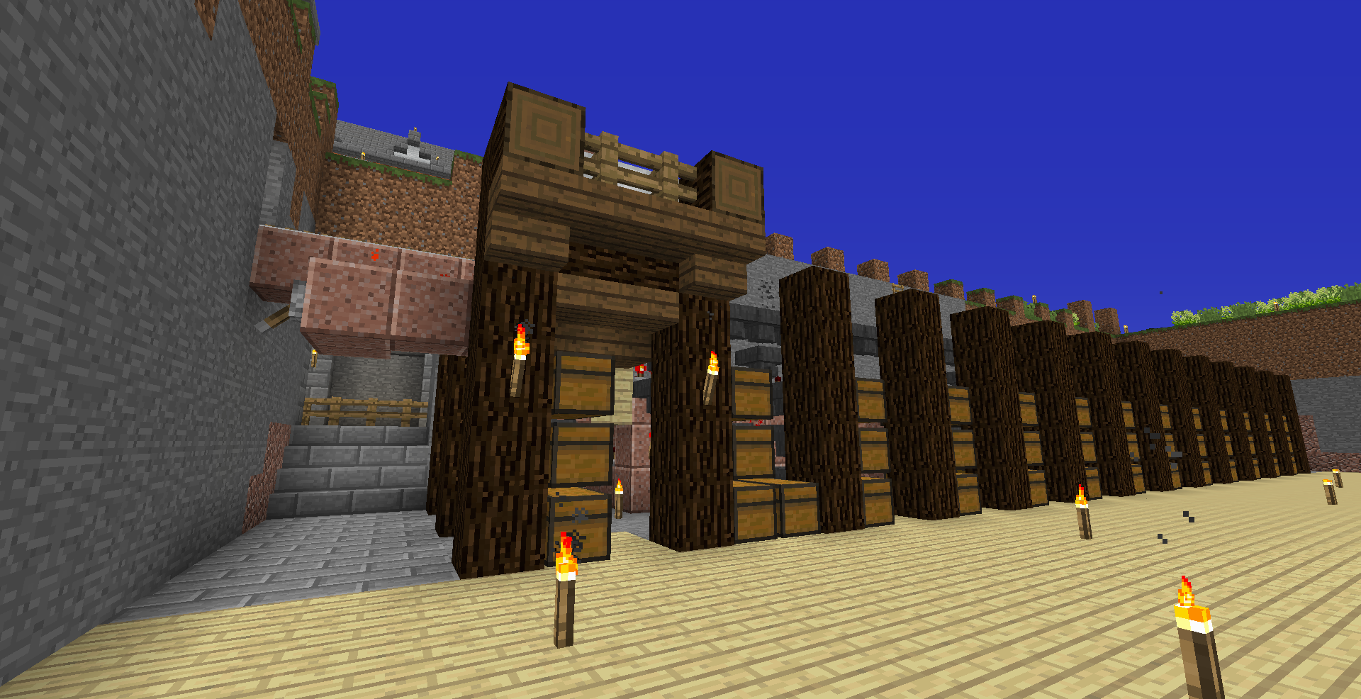 マイクラ日記 Part62 地下世界 創造ス 倉庫内装編 ねぷちゅーんのマイクラ日記