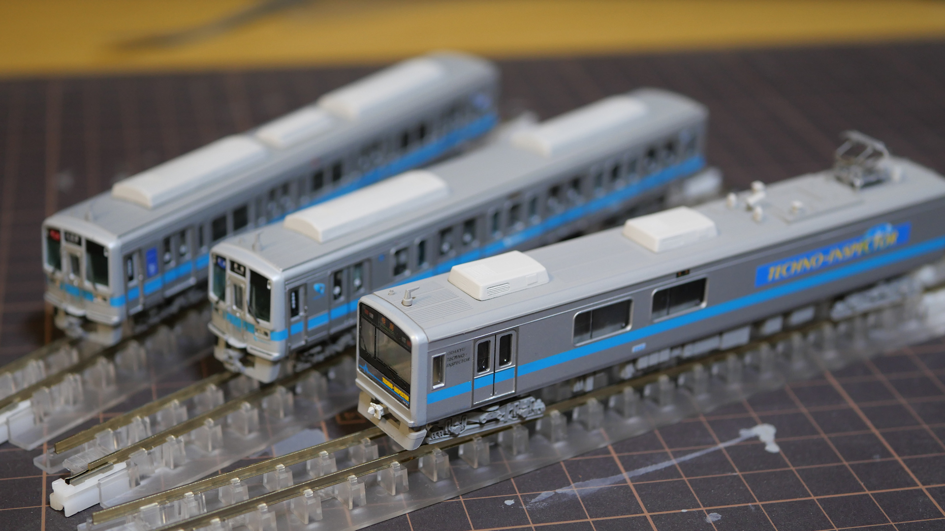 ▽ KTM 小田急1000系 デハ1000/クハ1050(Tc1.2)車体キット 小田急1000形（箱根登山色） - KH Train Factory