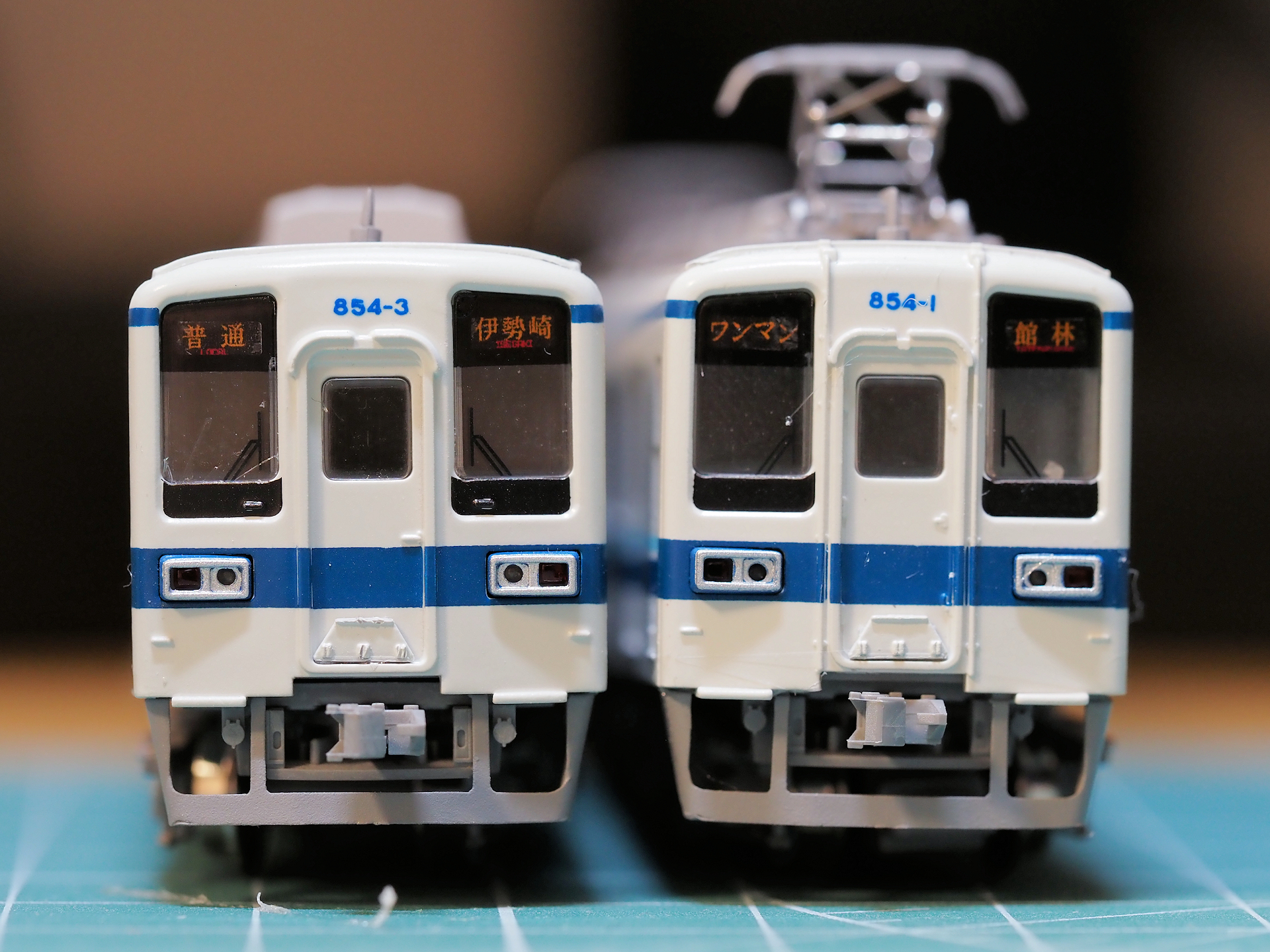 東武850型のGM塗装済みキットを作る【完】 : 押上車両工場の製作日報