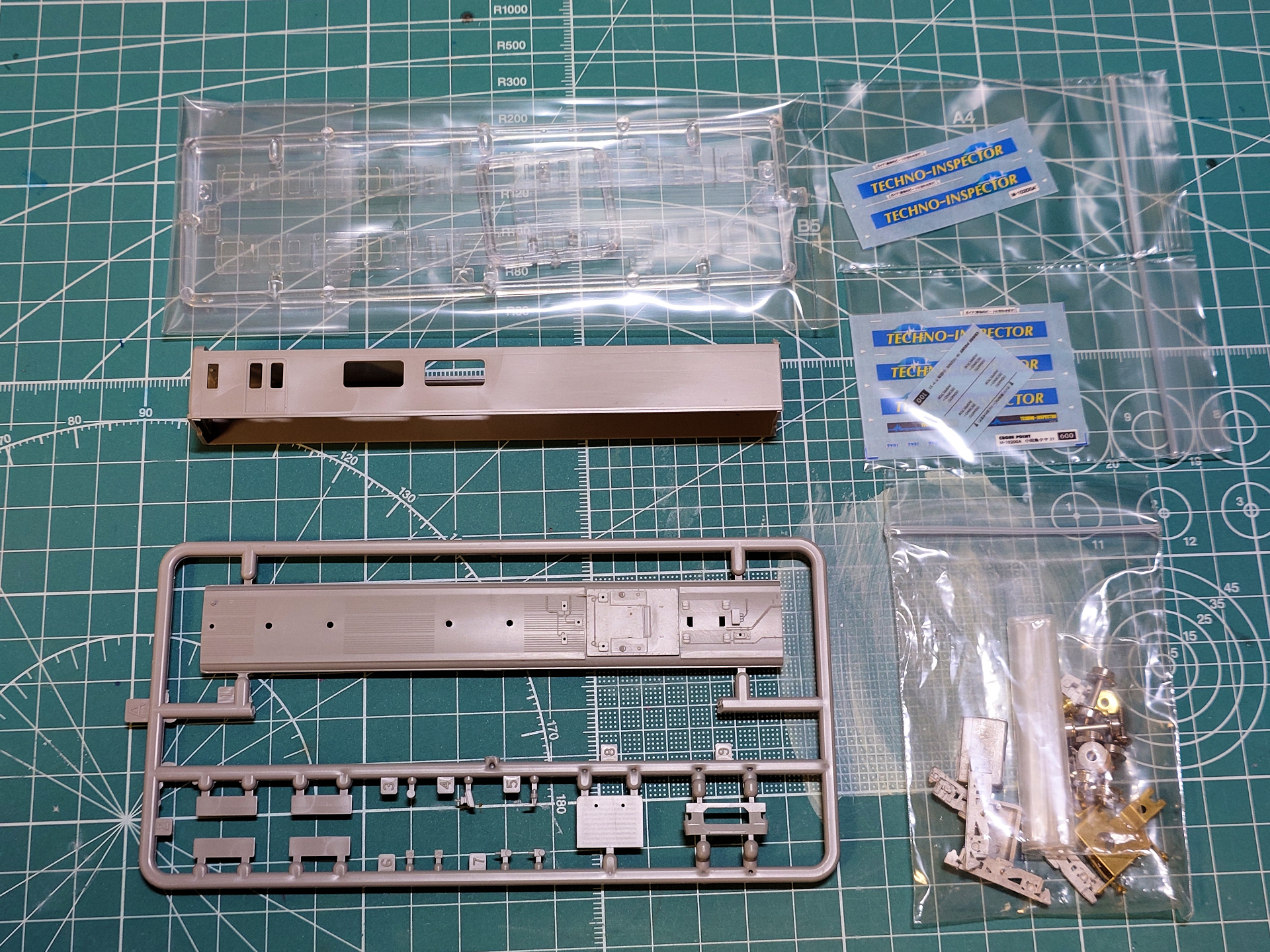 クロスポイント】小田急クヤ31形キットを組む : 押上車両工場の製作日報