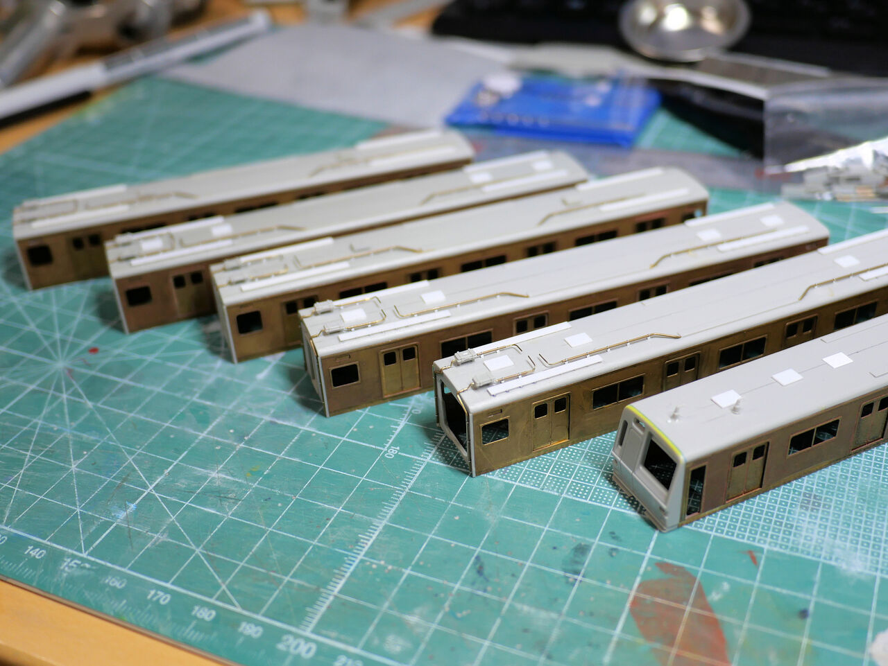 東京メトロ7000系(1次車+3次車 副都心線仕様)を作る【1】 : 模型 東京メトロ7000系(1次車+3次車 副都心線仕様)を作る【1】 : 模型