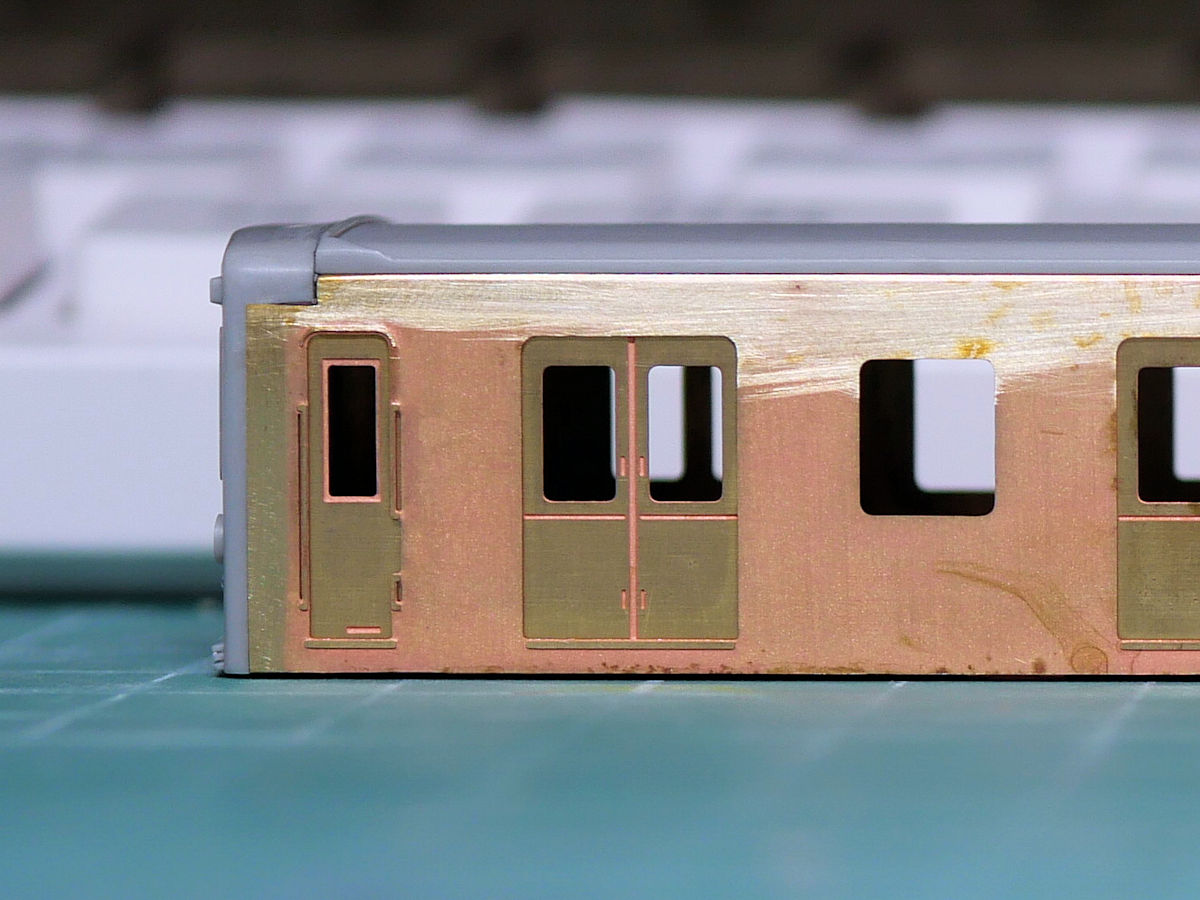 京王6000系 臙脂帯の5扉車 を作る 2 放送マンの鉄活日誌