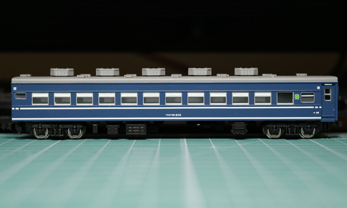 スロ81系 お座敷列車「シナ座」を作る【6・仮完成】 : 押上車両