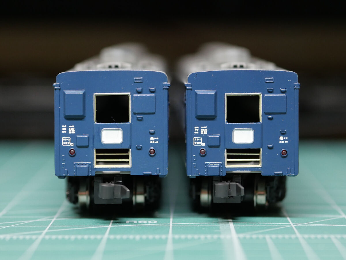 模型鉄スタッフの製作日報 - 国鉄スロ81系 お座敷列車(シナ座)