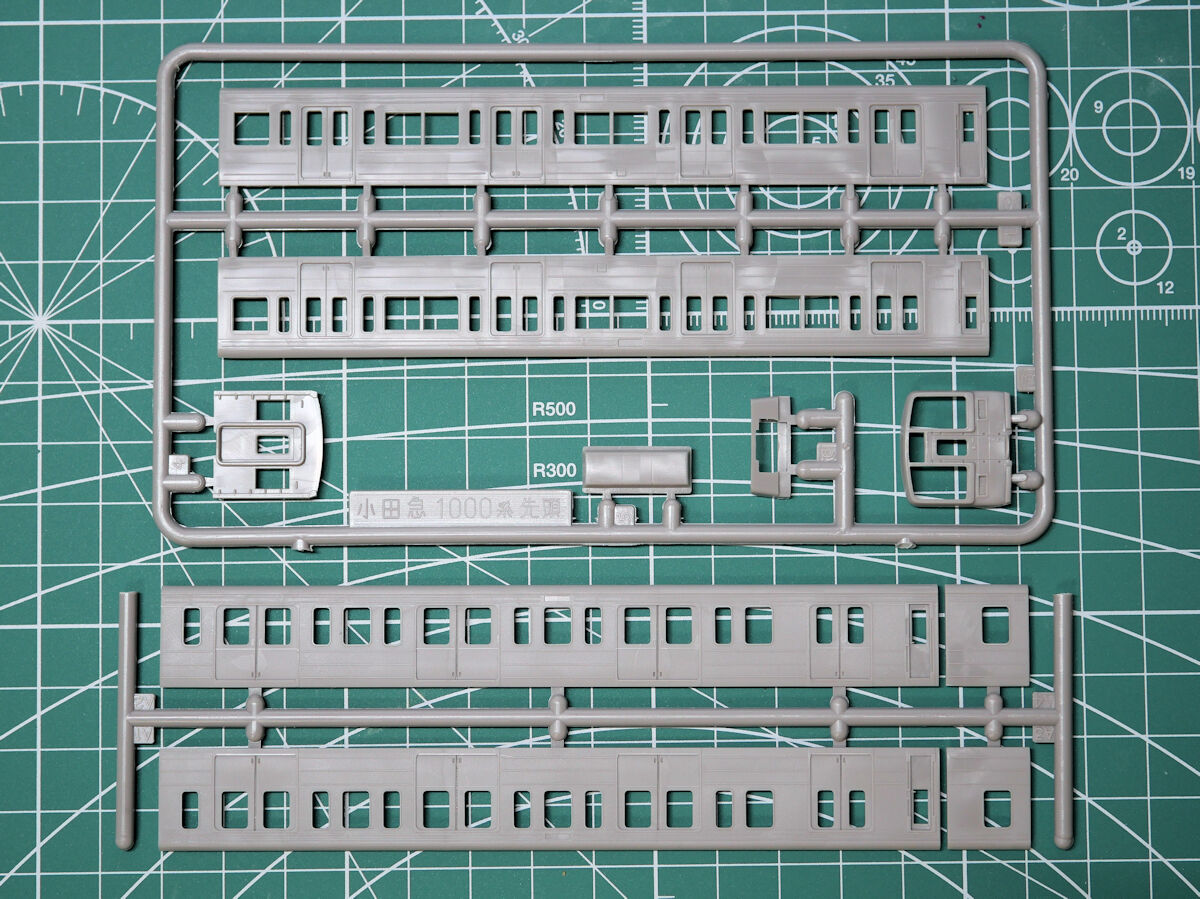 小田急1000形ワイドドア車キットを購入 : 押上車両工場の製作日報