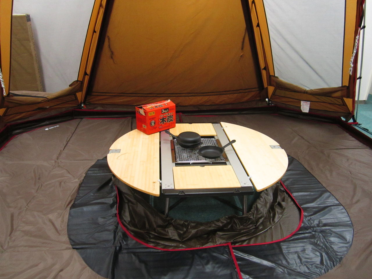 廃盤品 新品 スノーピーク ラウンジチャコールストーブ