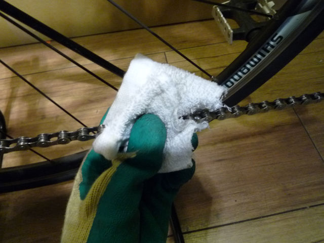 自転車のメンテナンス -チェーンの清掃、注油- 後編 : Viento