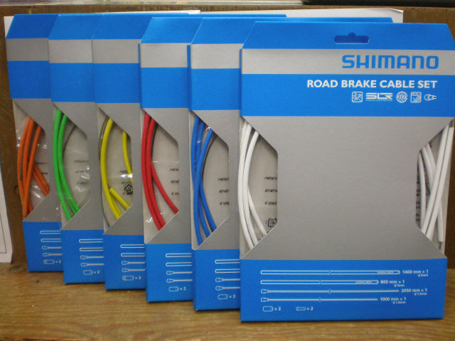 Shimano カラーアウターケーブル入荷 Viento ヴィエント 神田 御茶ノ水のスノーボード 自転車 サーフィン スケートボード専門店