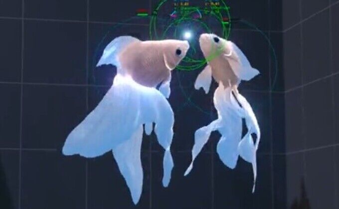 AIで動く金魚