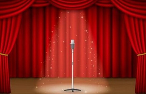 漫才のステージ、舞台