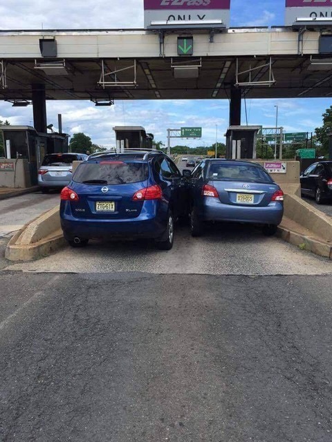 どうしても先に通りたい。