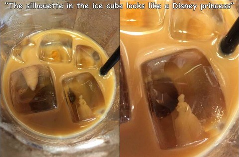 偶然、氷の中にディズニー・プリンセスが閉じ込められる！！